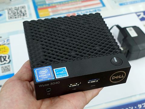 Dellのシンクライアント端末「Wyse 3040」が1,980円！じゃんぱらで中古