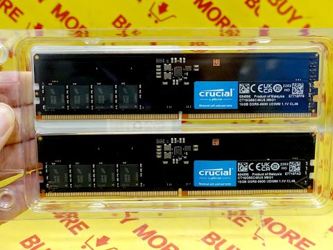 CrucialのDDR5-5600メモリ 16GB×2枚組が入荷、SO-DIMMも - AKIBA PC