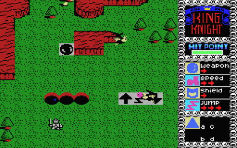 4人の勇者がフォーメーションを組んで敵の城へと乗り込む『キングス