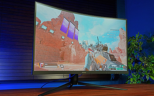 5万円割れの27インチで湾曲/WQHD/170Hz/1msの今時ゲーミングモニター