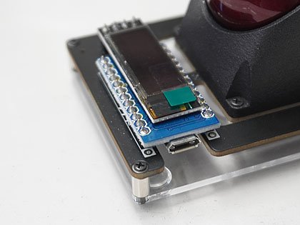 自作トラックボール検証基板「meishi Trackball Module」 - AKIBA PC