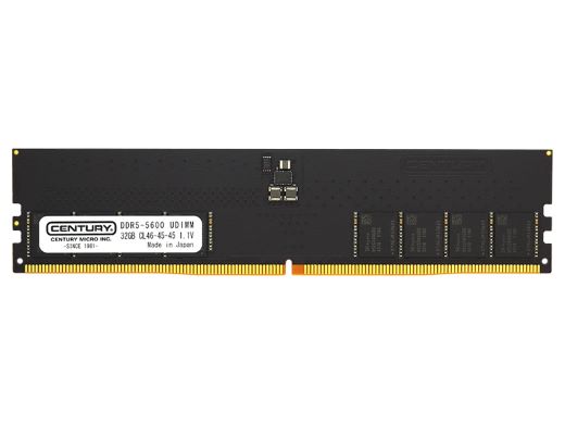 DDR5-5600動作の64GBメモリキットがセンチュリーマイクロから - AKIBA