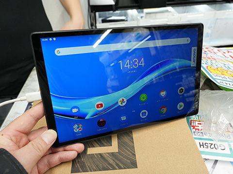 Androidタブレット「Lenovo Tab M10 FHD Plus」が9,980円から！LTE対応