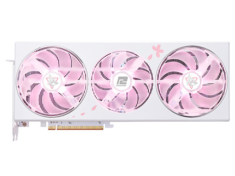桜デザイン”採用の「Hellhound Sakura AMD Radeon RX 7800 XT 16GB