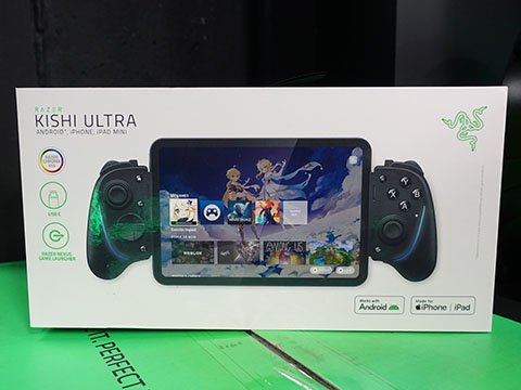 iPad miniにも対応した一体型ゲームコントローラー「Razer Kishi Ultra