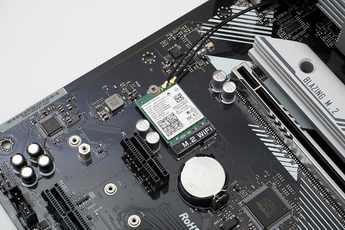 ASRockマザーのWi-Fiカード用M.2スロットにカードを後付けして無線機能