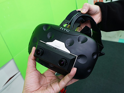 HTC Viveでハンドトラッキングが実現できるステレオカメラが発売