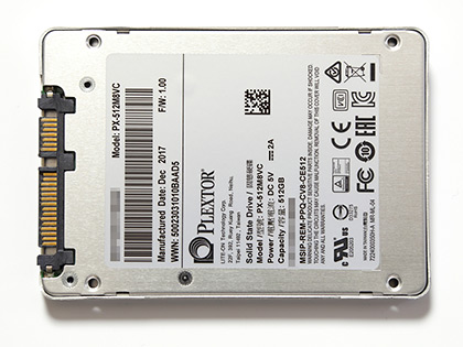 バリューモデルでもSATA SSD最速クラス、Plextorの新型「M8V」を