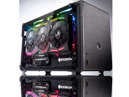 デュアルチャンバー構造のMini-ITXケース「OPHION」が発売、RAIJINTEK