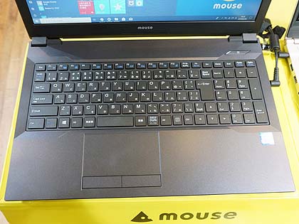 デスクトップ向けのCore i7-8700を搭載した15.6型ノート「m-Book G570