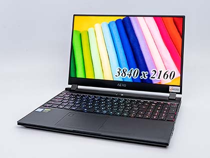 4K有機ELとGeForce RTX 2070の強烈ノート「GIGABYTE AERO 15 OLED」に