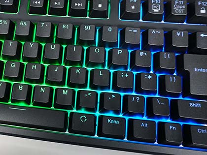 東プレのゲーム向けキーボード「REALFORCE RGB」の日本語配列に新