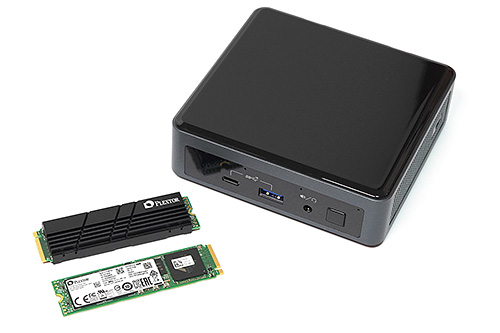 Ryzen APUもNUCも小型PCを組むならM.2 SSD、高速・手軽でエアフローも