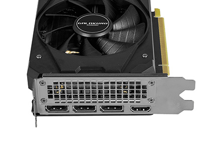 GALAKURO GAMINGのGeForce RTX 3060 Tiはデュアルファン仕様で3年保証