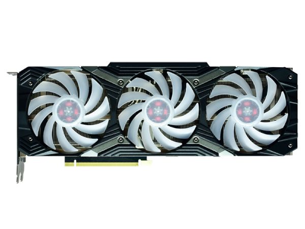 ELSAの「GeForce RTX 3070 ERAZOR X」が発売、LED内蔵3連ファン搭載