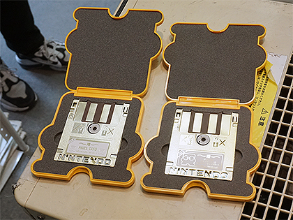 ファミコンディスクシステム版“ゴルフ”の「ゴールデンディスクカード