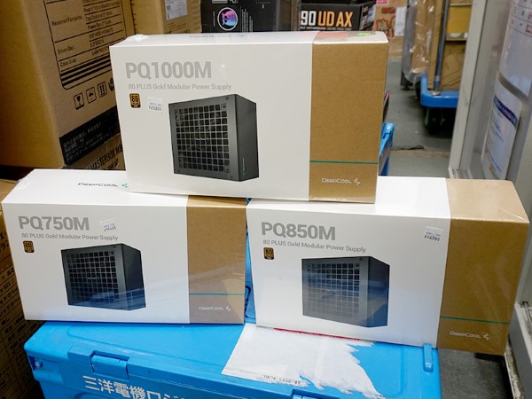 Deepcoolのモジュラー式電源「PQ-M」シリーズが発売、保証は10年