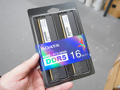 ADATAのDDR5-4800メモリが2製品、16GB×2枚組は38,800円 - AKIBA PC