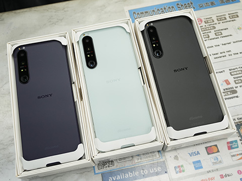スリムで持ちやすい6.5型スマホ「Xperia 1 IV」が74,800円！未使用品が