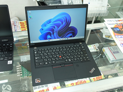 ThinkPad X395」の中古品が24,800円、Ryzen 5 PRO 3500UやWindows 11