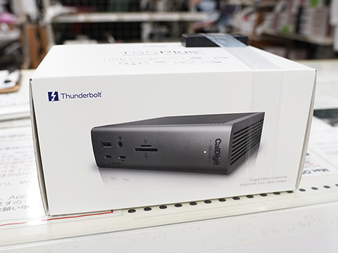 Thunderbolt 5対応のハイエンドドック「CalDigit TS5 Plus」が入荷