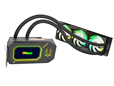 360mm簡易水冷クーラー搭載の「ZOTAC GAMING GeForce RTX 5090