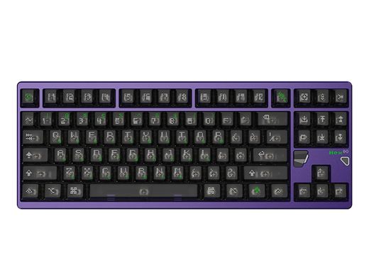 アルミ筐体のラピトリ対応ゲーミングキーボード「ATK × QK Hex80 TKL