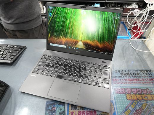 第10世代Core i7やメモリ16GB搭載のNEC製13.3インチ軽量ノートが42,026