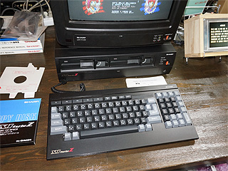 シャープ X1 turbo ZIIIの美品が税込6.3万円 （取材中に見つけた○○な