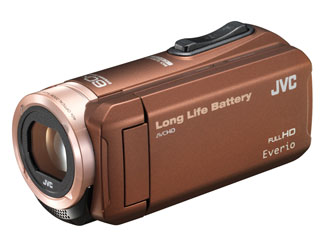 JVC、大容量バッテリで5時間撮影、防水/防塵/耐低温/耐衝撃のオール