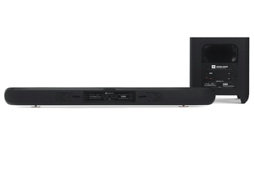 JBL、4Kパススルー対応の2.1chサウンドバー。サブウーファ無線接続