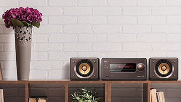 JVC、高さ11cmで5.5万円のハイレゾウッドコーンコンポ「EX-S55」 - AV