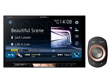 パイオニアの高音質サイバーナビ「Xシリーズ」に、8型大画面モデル