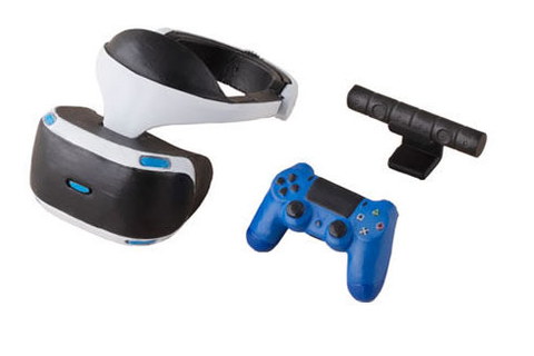 PS4とPSVRが“ガシャポン”に! 約1/12スケールフィギュアの撮影小物にも