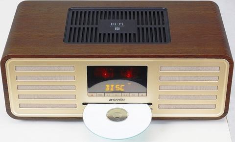 SANSUI、真空管ハイブリッドアンプ採用のCD・Bluetooth・USB・FMコンポ