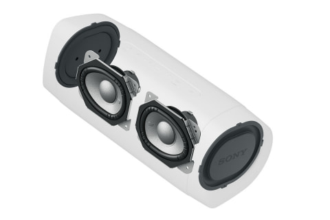 ソニー、非対称形ユニットで高音質化した“光る”Bluetoothスピーカー
