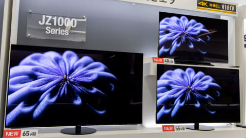 パナソニック、独自構造パネルの4K有機EL「JZ1000」。ビエラ初の48型も