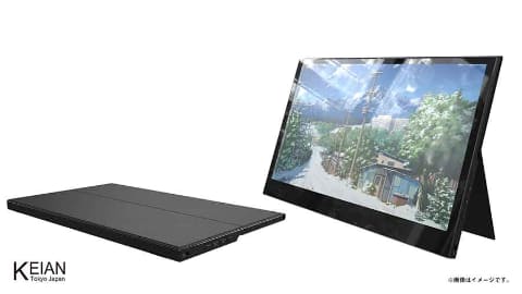 恵安、量子ドット採用フルHDモバイルモニター - AV Watch