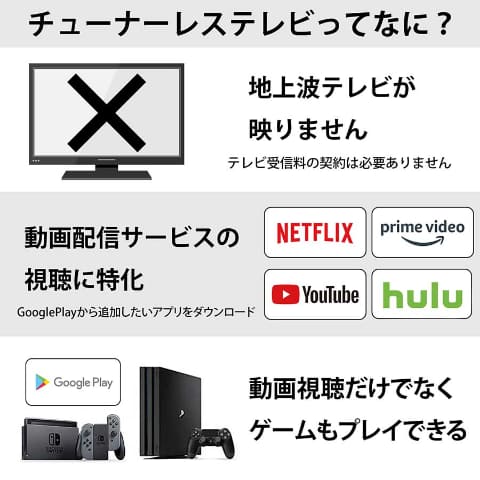 米RCAのチューナーレスAndroid TV。4K対応など3機種 - AV Watch