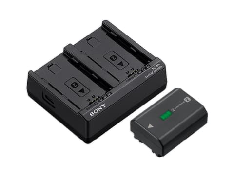 ソニー、カメラ用バッテリーとチャージャーがおトクに買えるセット