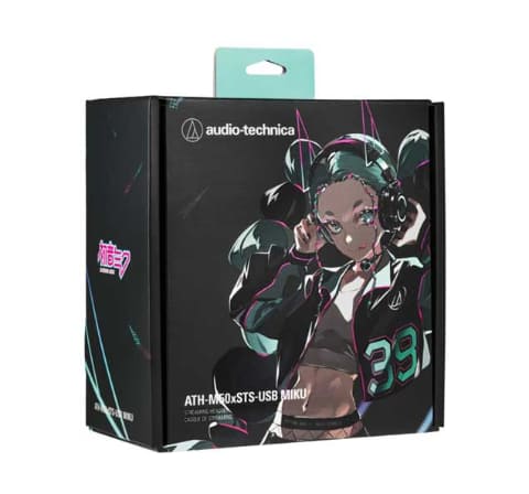 オーテク×初音ミクのヘッドセット「ATH-M50xSTS-USB MIKU」 - AV Watch