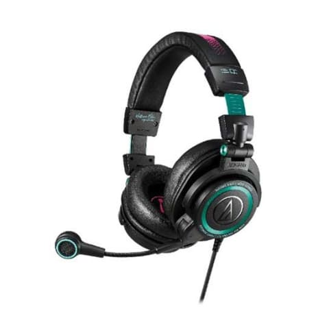 オーテク×初音ミクのヘッドセット「ATH-M50xSTS-USB MIKU」 - AV Watch