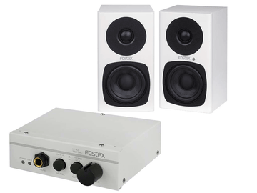 フォステクス、小さなハイレゾ対応アクティブスピーカー「PM0.3H」。実