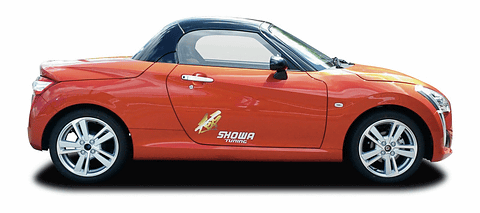 SPK、ダイハツ「コペン」用SHOWA TUNING「SPORTS Evolution-極