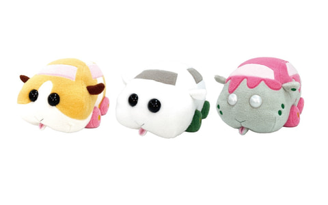 モルカーの「BIGぬいぐるみ」や「ぬいぐるみポーチ」がナムコの