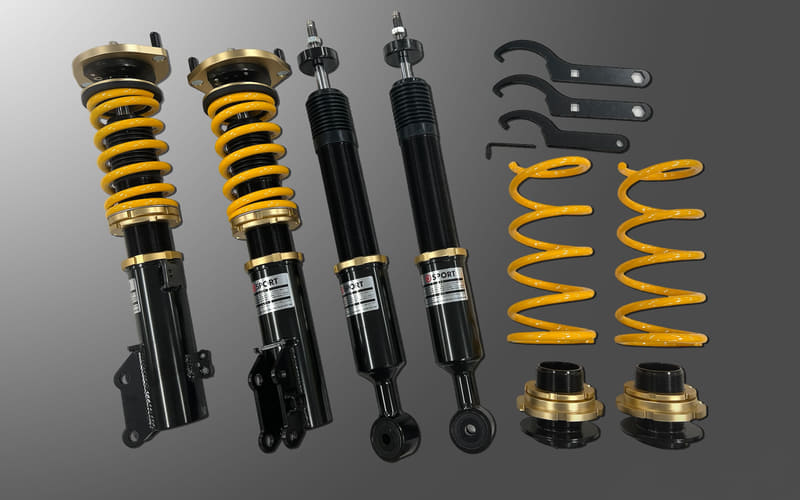 D-SPORT、コペン用「S-SPEC サスペンションキット」 前後24段の減衰力