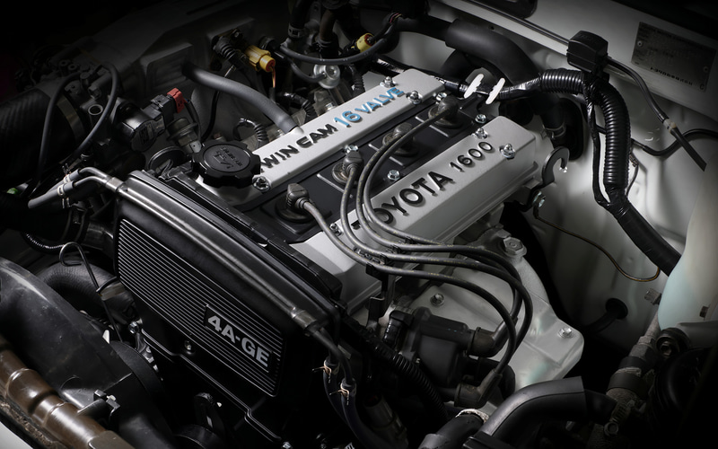 TOYOTA GAZOO Racing、4A-GEエンジン用「シリンダーヘッド