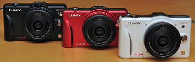 パナソニック、ストロボ内蔵で世界最小の「LUMIX DMC-GF2」を国内発表