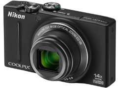 ニコン、広角25mmからの14倍ズームデジカメ「COOLPIX S8200