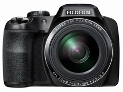 富士フイルム、Wi-Fi内蔵の光学44倍ズーム機「FinePix S8400W」を海外